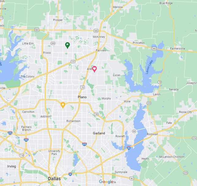 dallas service area for certified arborists, tree trimming, pruning, tree removal, tree surgery